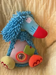 DOLCE AFGHAN HOUND PLUSH SENSORY ACTIVITIES 14″ INFANT TO TODDLER
