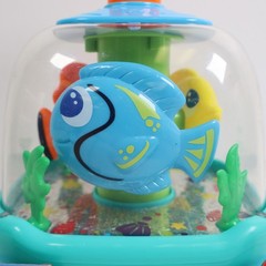 Playright Aquarium Push & SpinColorful Spinning Fishes 6M+ Baby Toy