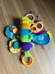 Lamaze Firefly Dragonfly Plush Tomy Babies Sensory Developmental Pram Toy Rattle