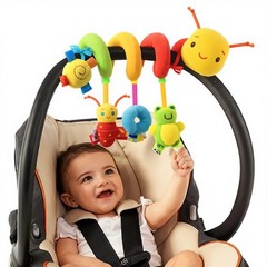 FPVERA Car Seat Toys for Babies 0-6 Months, Hanging Medium, Multi-colored