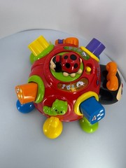 VTech Crazy Legs Learning Bugs Lady Bug Works With All 4 Shape Pieces