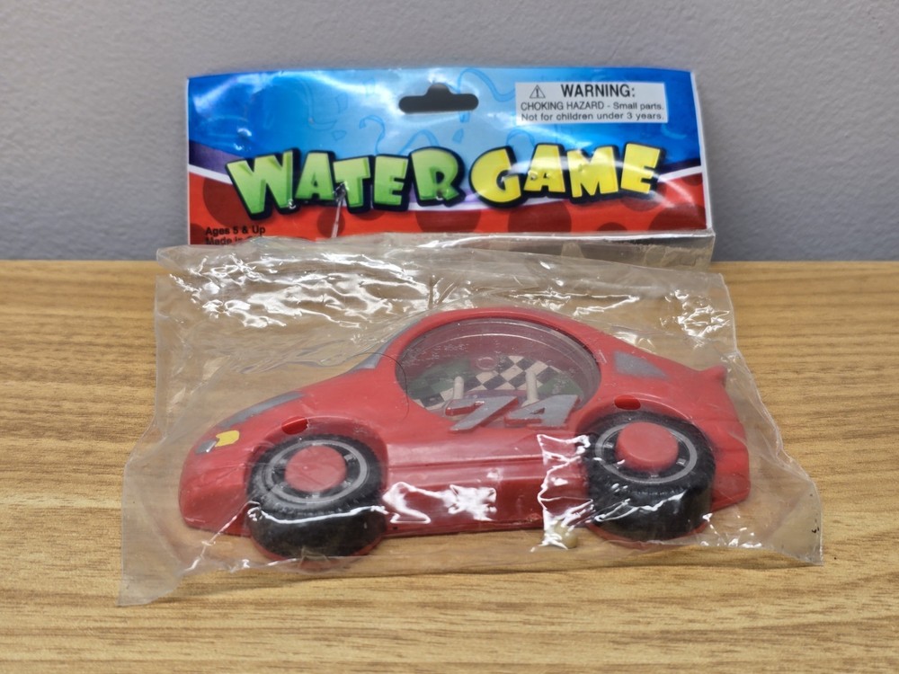 2008 Handheld Water Game for Kids Novelty Retro Car Game