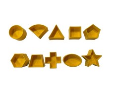 VTG Replacement Tupperware Tuppertoy Shape-O-Ball Shape Sorter 1-10 Shapes Only