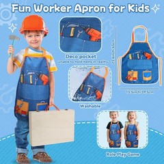 Kids Tool Set with Drill, Educational Montessori Toys for 3 Old Boys 44 Pcs …