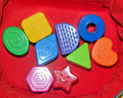 🌟 Melissa & Doug K’s Kids Take-Along Shape Sorter Baby Toy, EUC! CLEAN!