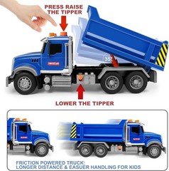 Safe Toddler Truck Toy for Boys with Manual Operation and Portable Design