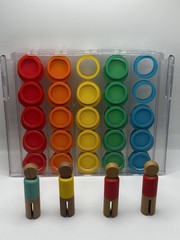 Lovevery Montessori Wooden Toy Set House Shape Sorter Blocks Balls Bundle