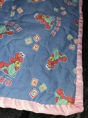 Handmade Infant Elmo Abc Double-sided Blanket
