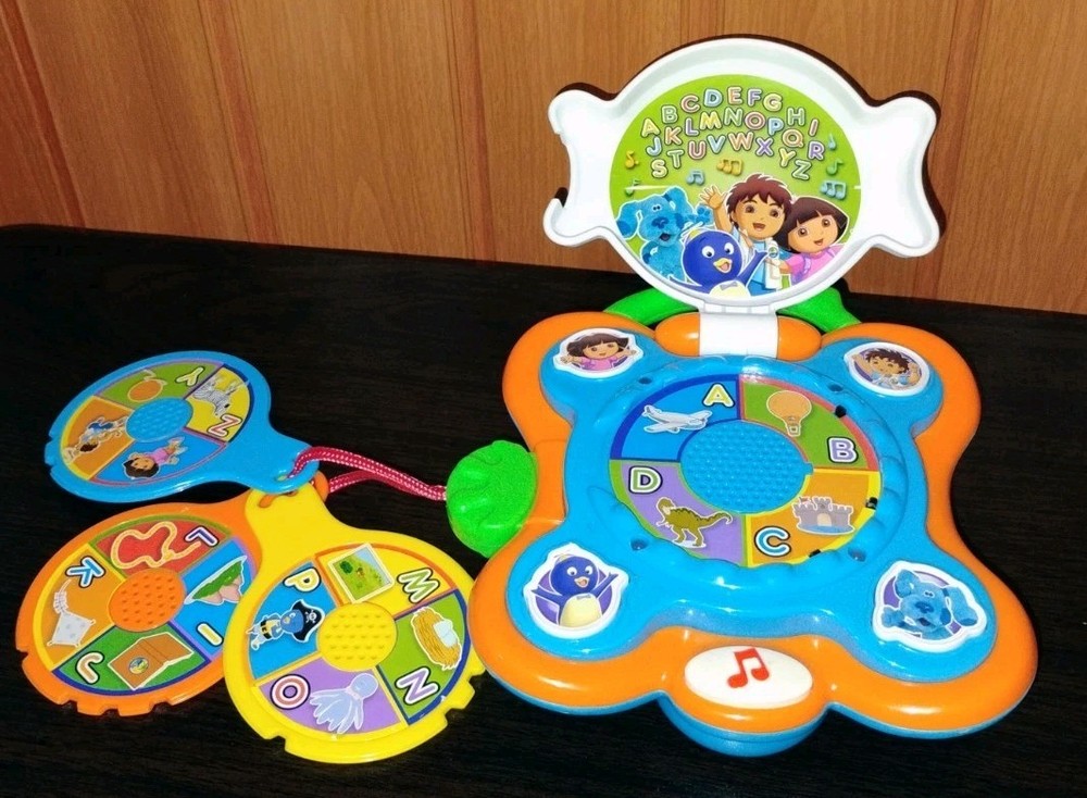 Nickelodeon ABC Knows Your Name Dora Blues Alphabet Music Toy Learning 2008 Toy