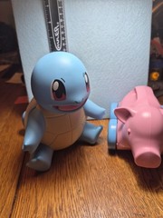 Squirtle Turtle Hard Rubber And Green Toys Recycled Pig Roll Around Baby Toys
