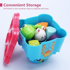 Baby Stacking Toys for Toddler 1-3, Nesting Cup Shape Sorter for Infant 6 to …