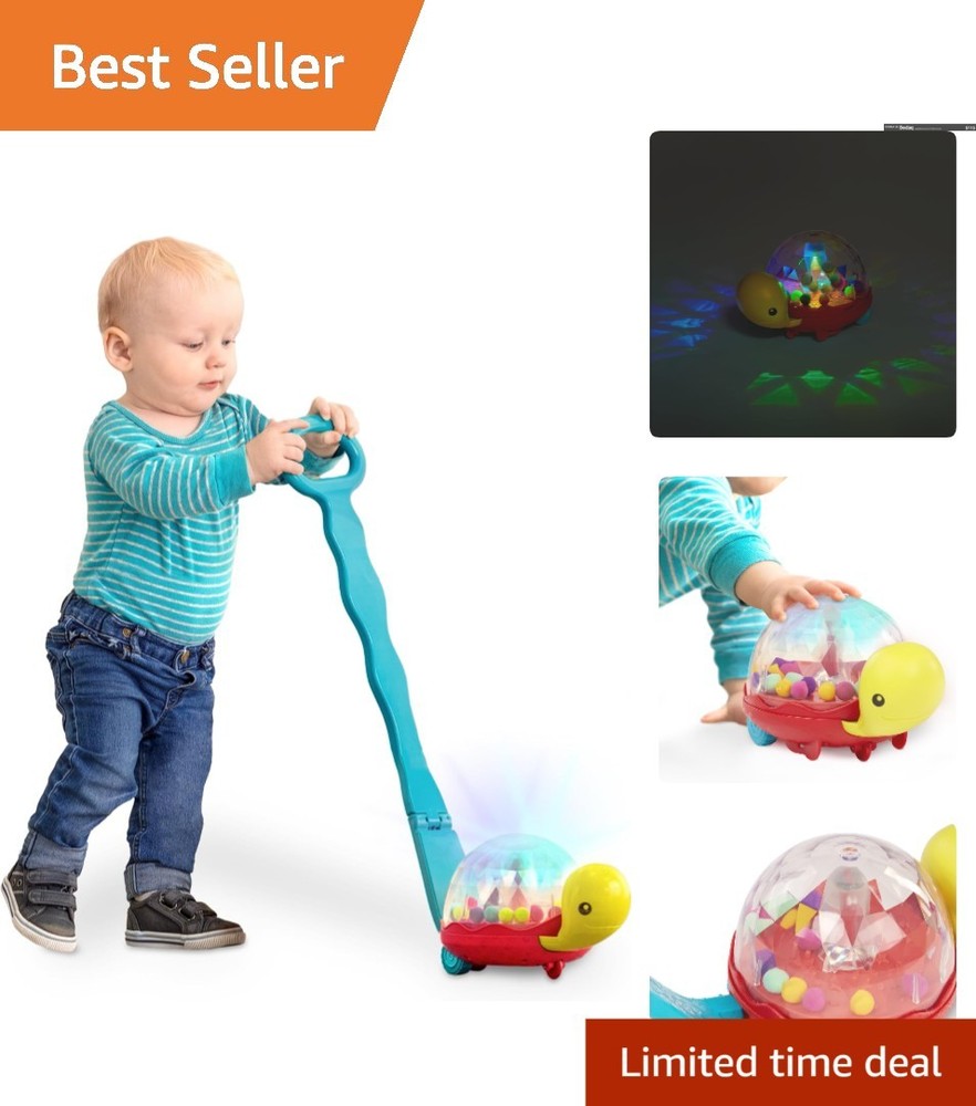 Light-Up Turtle Ball Popper & Walker – Fun Crawling and Walking Toy for Toddlers