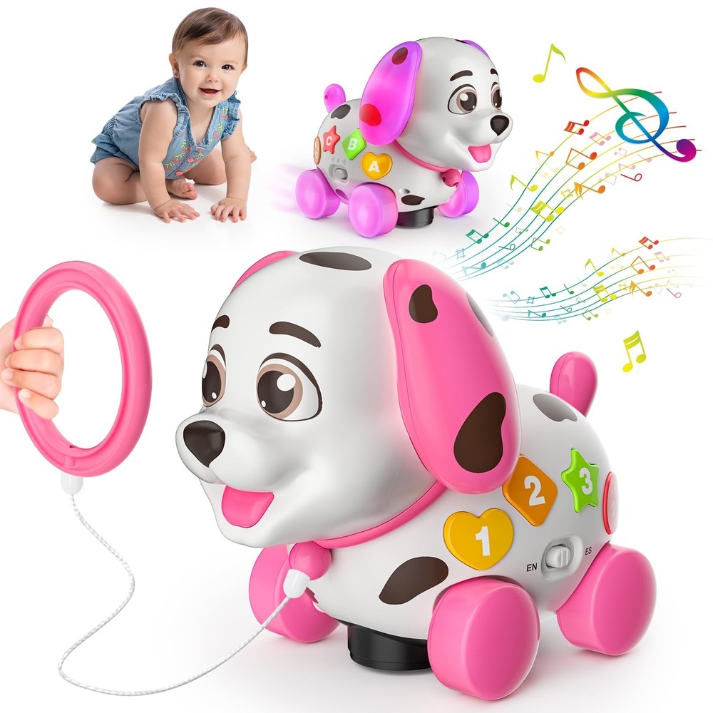 Musical Baby Toys 6-12 Months, 1st Birthday Girl Gifts for One Year Old, 6 7 8 9