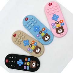 Children’S Remote Control Teethers Silicone Anti-Feeding Simulation Remote Contr