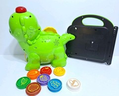 VTech Chomp Count Dino Educational Toy & Learning Friends 100 Words Book Numbers
