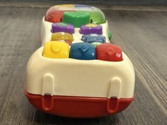 Vintage 2002 VTech Bright Lights Phone Baby Toddler Learning Toy Rare English