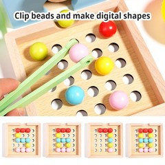 9.6″ Wooden Gumball Machine Counting Montessori Toys for 3 4 5 Years Old Boys…