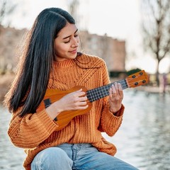 Kids Toy Ukulele Guitar,17 Inch Classical Guitar Musical Toy,4 Strings Guitar…