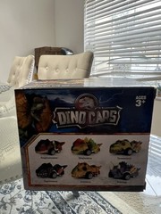 Dinobros Dinosaur Toy Pull Back Cars, 6 Pack Dino Toys For Ages 3-5 T-rex A2 New
