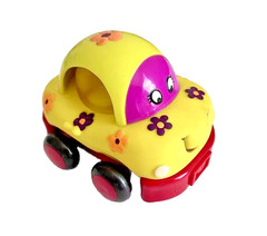 Ladybug Pull-Back Car Just B. Wheeee-ls Girl Boy Developmental Toy