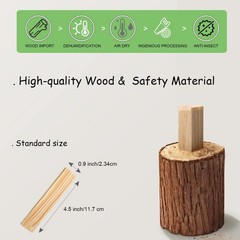 100pcs Classic Wooden Building Blocks Set,Solid STEM Building Toys for Kids, …