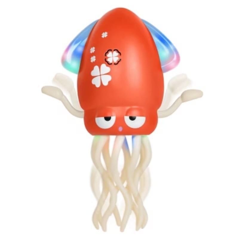 Musical Toy – Crawling Squid: Educational Animals, Sensory Development