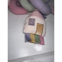 Itzy Ritzy Baby Activity Spiral Stroller Car Seat Toy Bunny Mushroom House