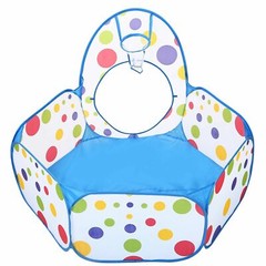 3 in 1 Portable Toddler Kids Play Tent House Crawl Tunnel Ball Pit In/Outdoor