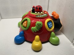 Vtech Crazy Legs Learning Bugs Ladybug Interactive Pull Toy Musical Singing
