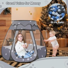 Piscina De Bolas Para Bebes Casa De Juegos Pelotas Para Niños Y Niñas En Oferta