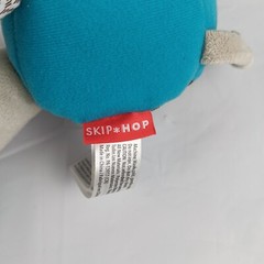 Skip Hop Elephant Plush Sensory Play Baby Lovey Security Teething Rattle Toy