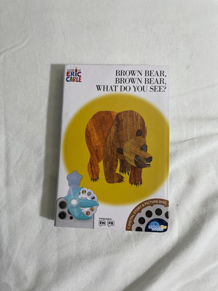Moonlite Storytime Brown Bear Brown Bear What Do You See? Eric Carle Story Disc