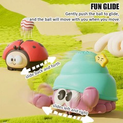 Ladybug Floating Ball Children Puzzle Toy Baby Early Education Focus Training