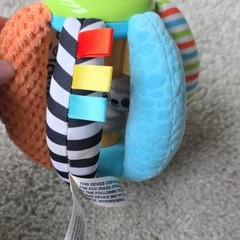 VTech See-Touch-Hear Sloth Ball Musical Sensory Motor Skills Toy, Multicolor