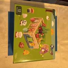 Toddler Montessori Wooden Farm Toys | Babies 12-18 Months Toy with Game Map f…