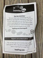 Leap Frog Lettersaurus Purple Dinosaur Alphabet Manual Instructions