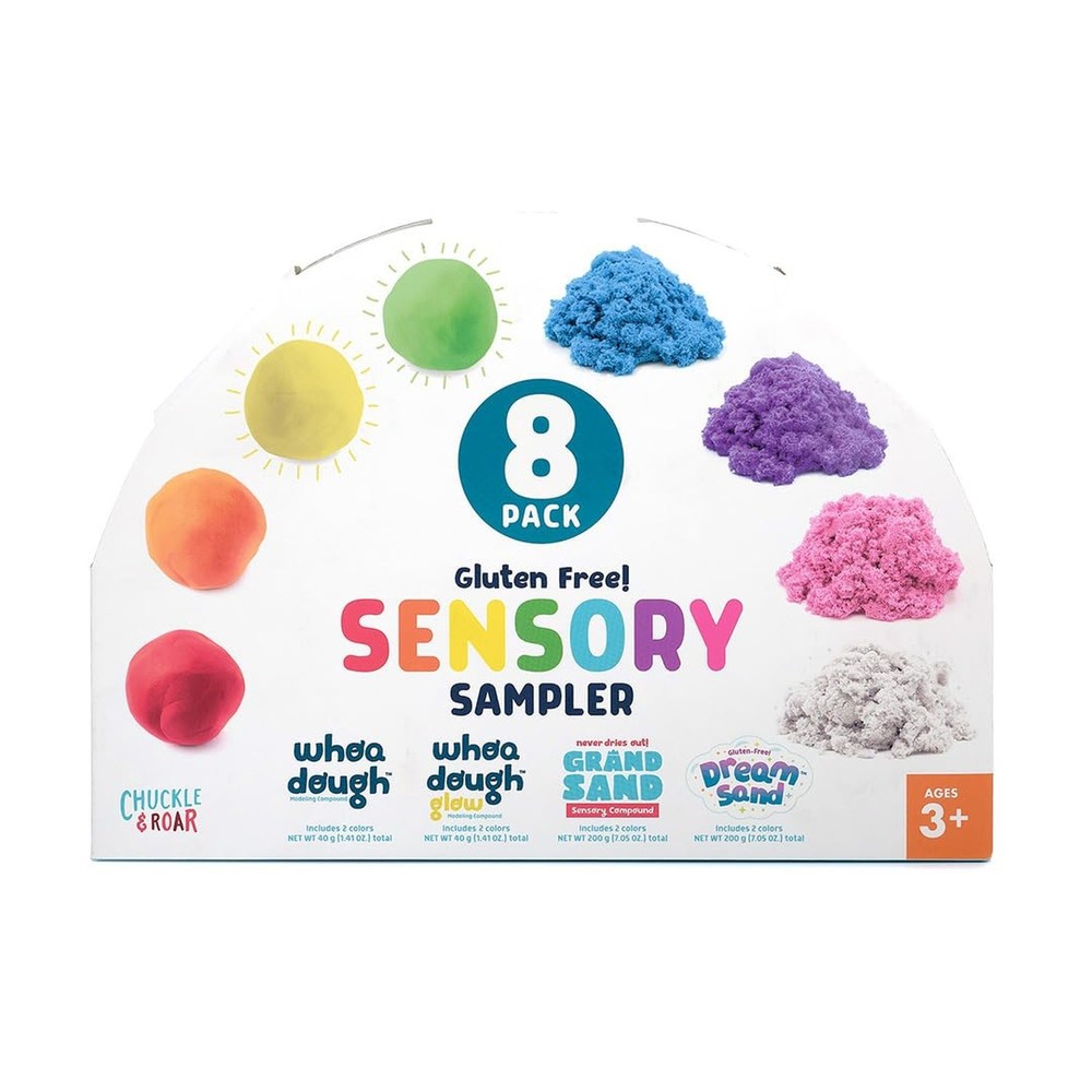 Chuckle & Roar – Sensory Sampler – 8 Sensory Fidget Activities for Little One…