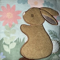 Mary Meyer Taggies Crinkle Me Harmony Easter Bunny Sensory Baby Toy Squeaking