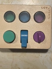 LOVEVERY Thinker Play Kit SENSORY SWITCHBOARD Toddler Montessori Toy
