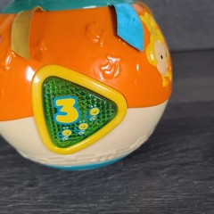 VTech Move and Crawl Baby Ball Music & Sound Toddler Tested and Works