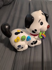 VTech Pull and Sing Puppy Dalmatian Infant Toy 6-36 Months Tested And Working *
