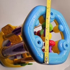Hap-P-Kid Fun N Roll Flower Baby Activity Toy Sensory Spinner Developmental
