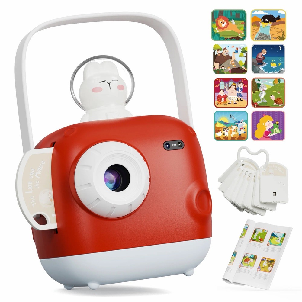 Kokodi Multifunctional Kid’s Story Projector & 8 Story Cartridges No Charger