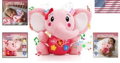 Educational Infant Light Up Elephant Toy