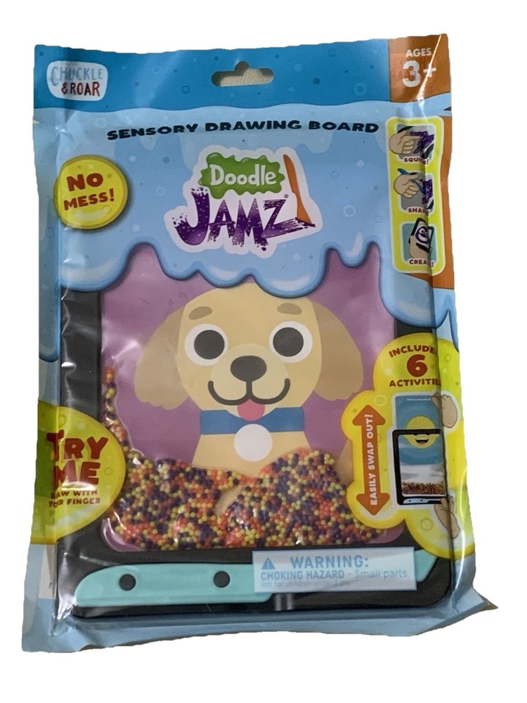 Chuckle & Roar Sensory Drawing Board Doodle Jamz NEW 3+
