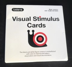 Beiens Design Visual Stimulus B&W Cards Baby’s Visual Brain Development -Infant