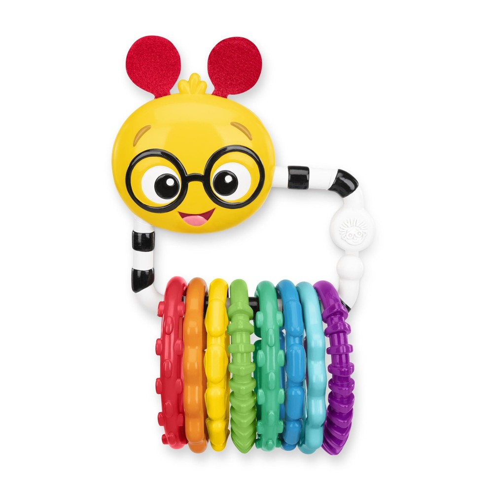 Baby Einstein Cals Connectors Sensory Toy with Textured Links, Ages 0+ Months