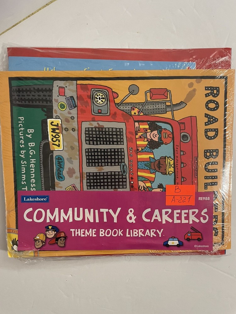 Lakeshore Community & Careers Theme Book Library RE988 (B,A-221)