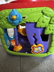 VTech Sort and Discover Activity Cube Red~ Tested~ Works ~ EUC