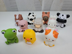 10 Farm Animals Pretend Finger Puppets Toddler Learning Toy Melissa & Doug
